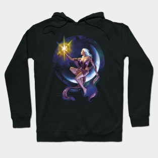 La Femme de la Lune Die Cut Hoodie